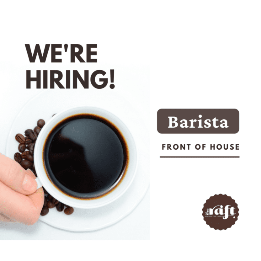 Front of House - Barista Wanted